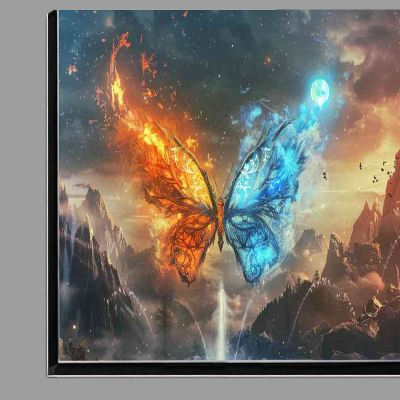 Buy Di-Bond : (Stunning Illustration of an epic fantasy butterfly)