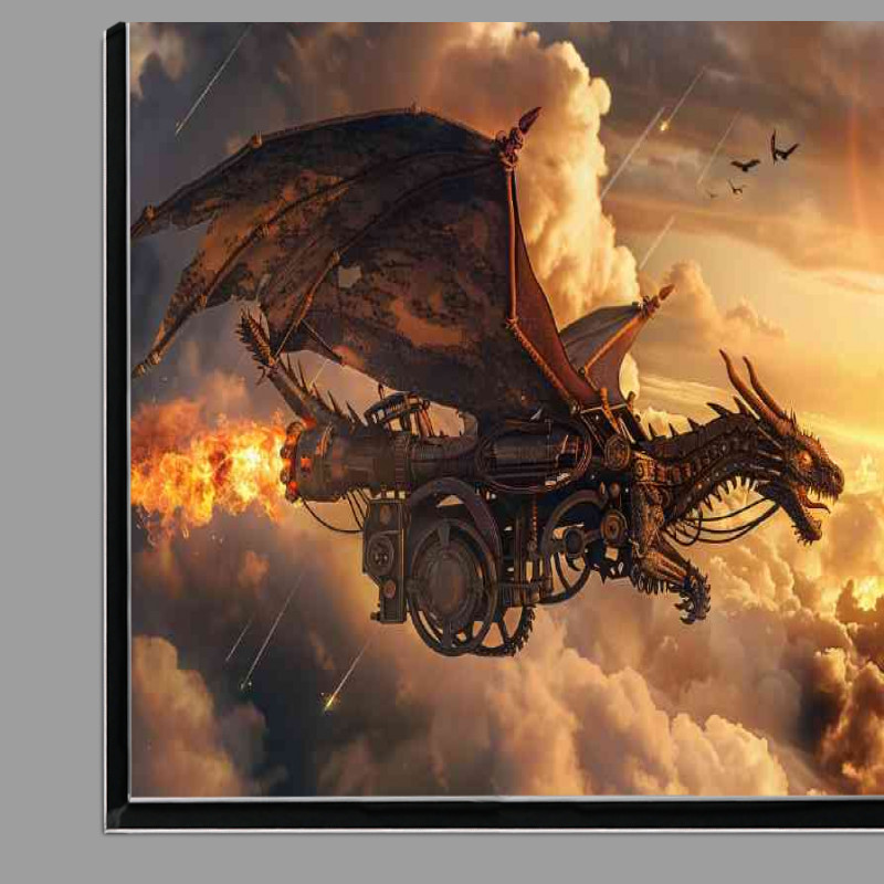 Buy Di-Bond : (Dragon with mechanical wings and an oil wheeled)