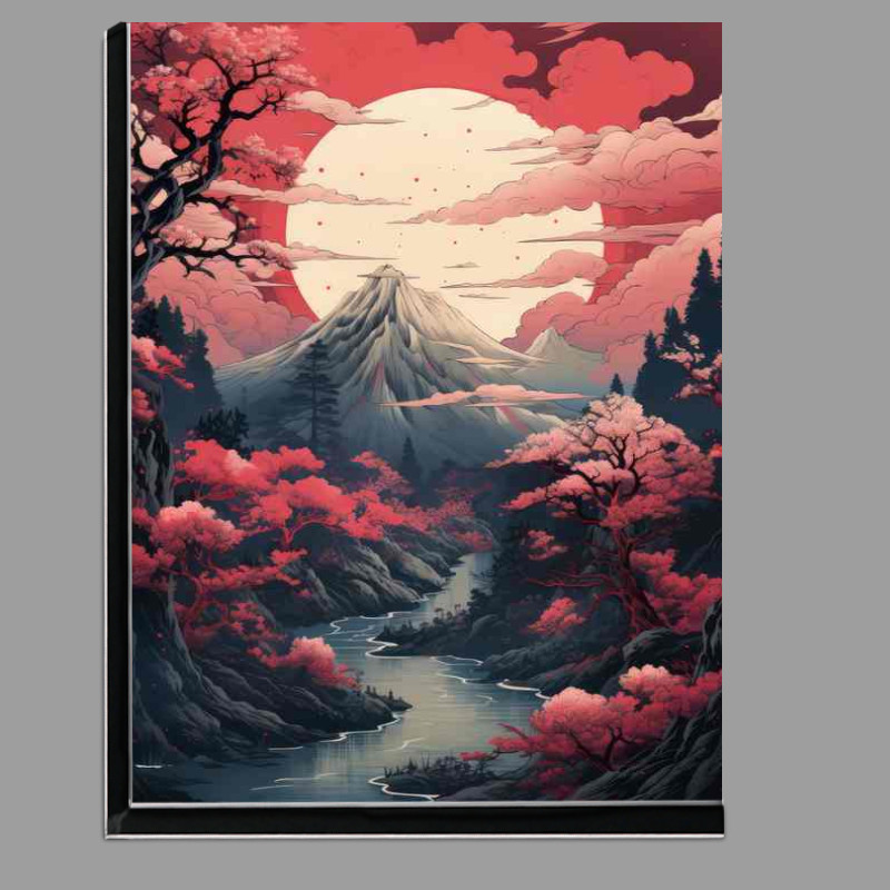 Buy Di-Bond : (Sakura Sunsets Lakes and Mountains in Japan)