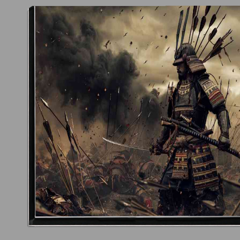 Buy Di-Bond : (Ancient Japanese warrior in full armor on the field)