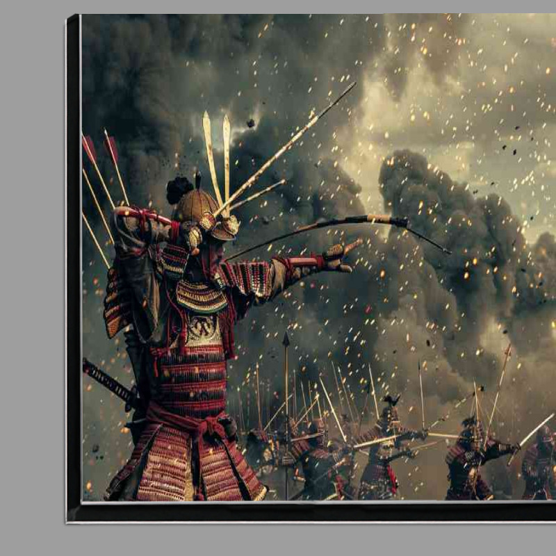 Buy Di-Bond : (Ancient Japanese warrior in full armor poster)