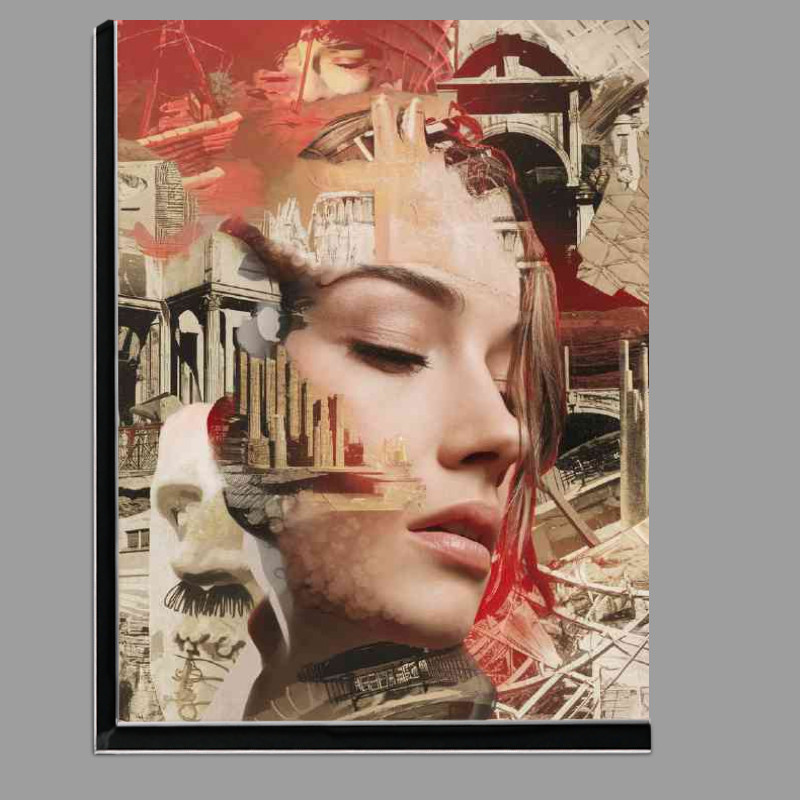 Buy Di-Bond : (Captivating collage that blends multiple elements)