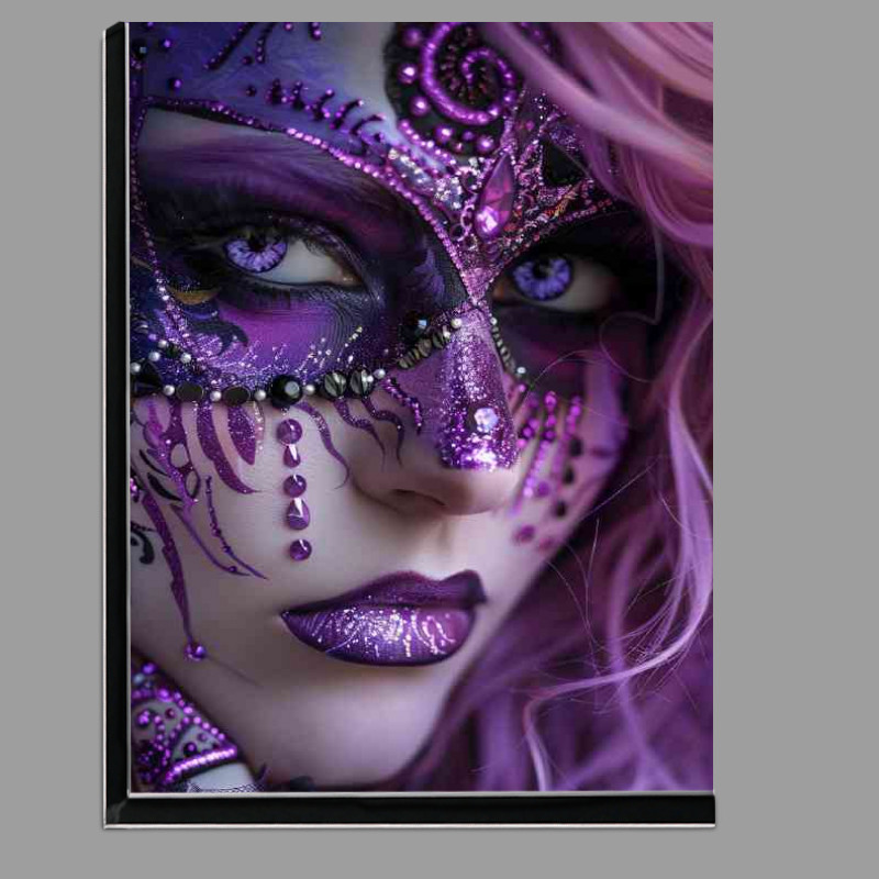 Buy Di-Bond : (Woman fantasy in purple mask)