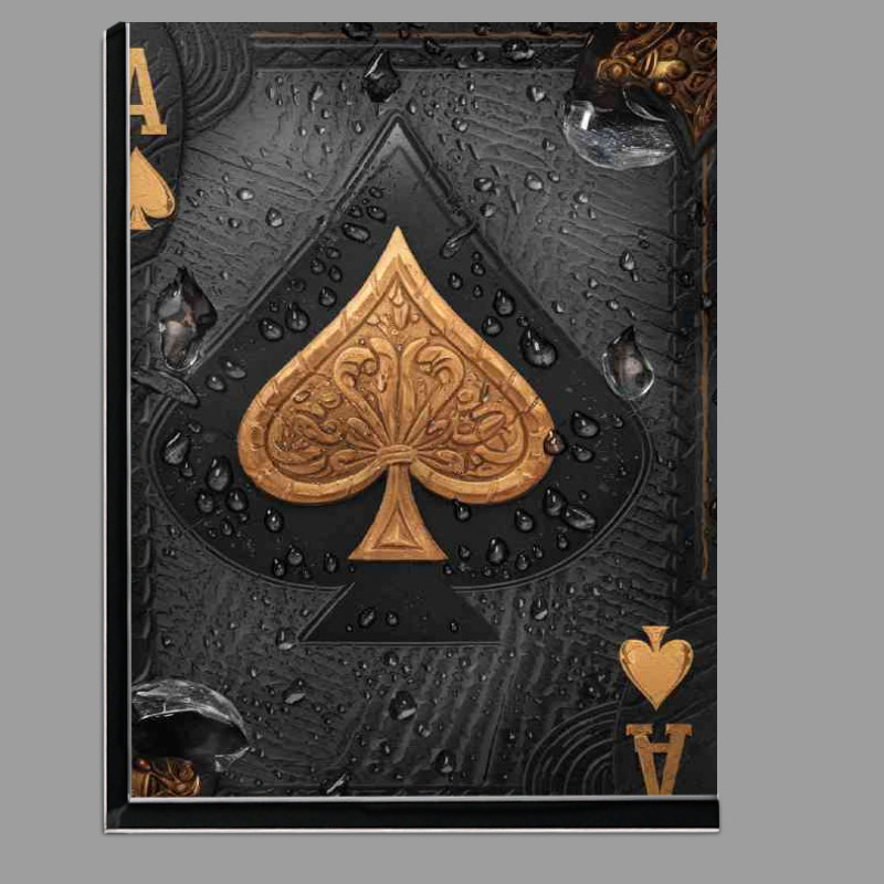 Buy Di-Bond : (A luxurious black playing card the Ace)
