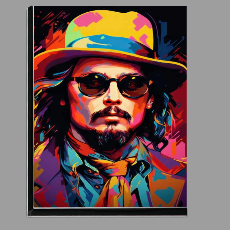 Buy Di-Bond : (Johnny Depp with glasses and hat)