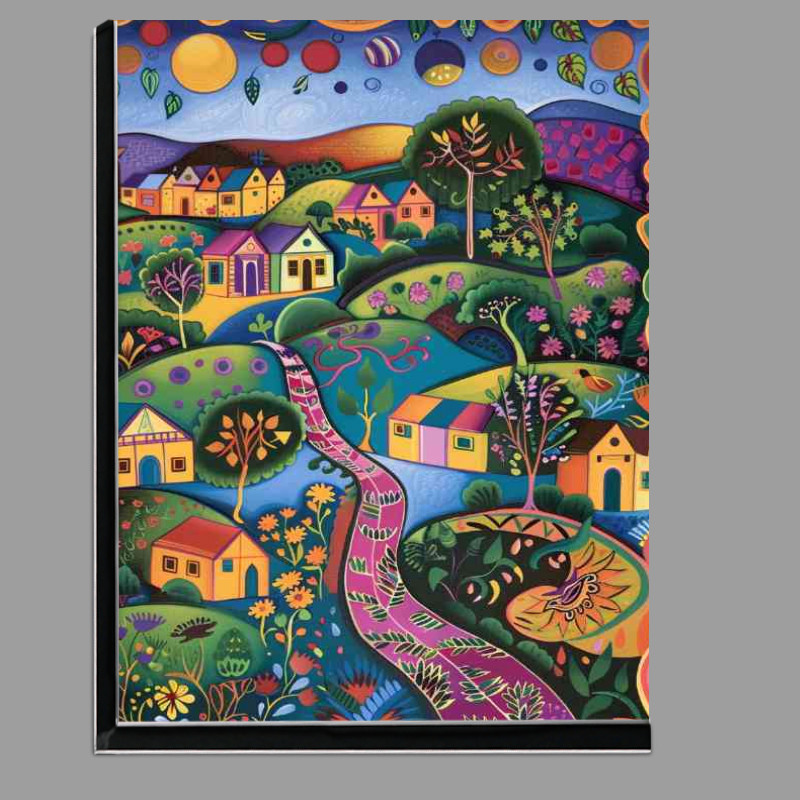 Buy Di-Bond : (Idylic wimsical quaint village)
