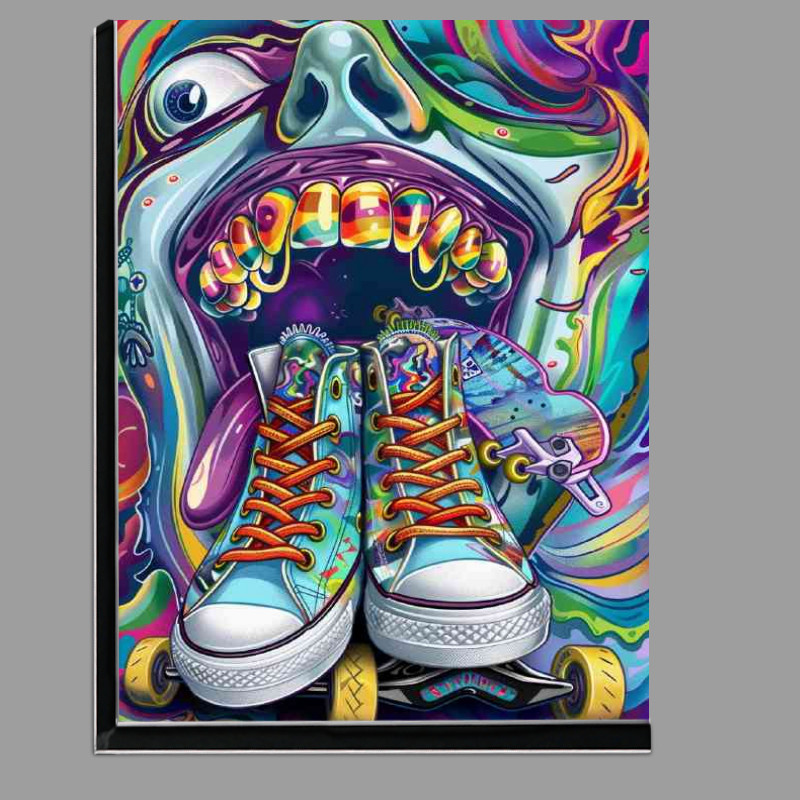 Buy Di-Bond : (Open mouth surreal art)