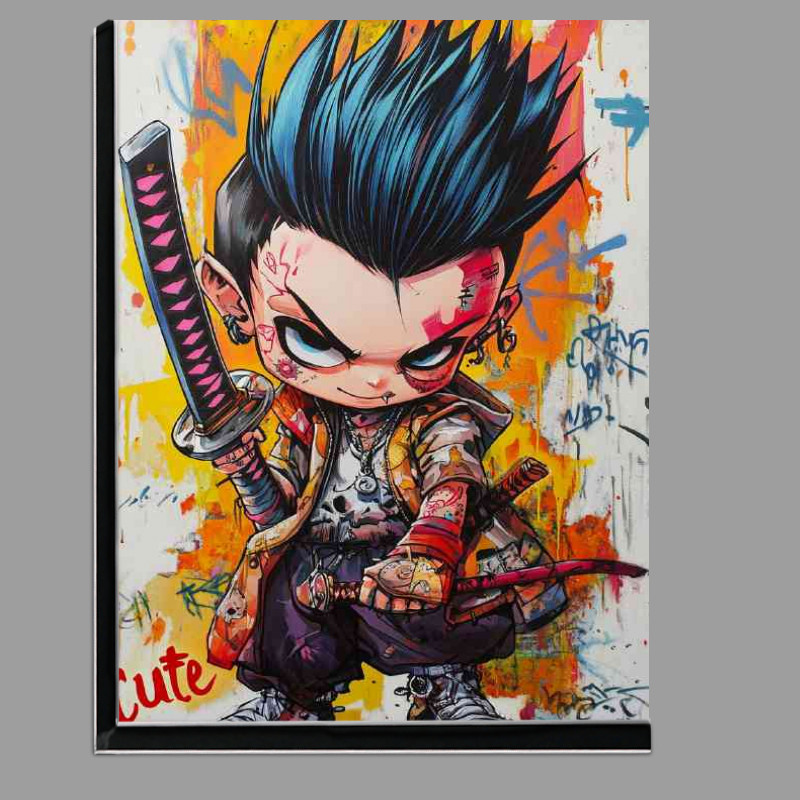 Buy Di-Bond : (Punk kid with tattos and sword)