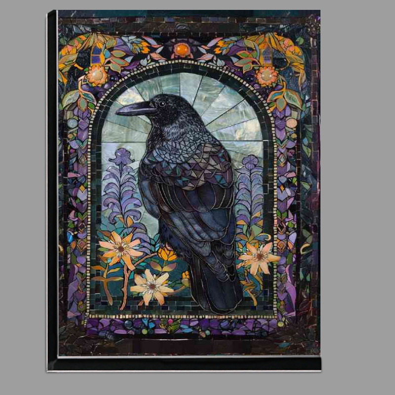Buy Di-Bond : (Black raven full body arched window)