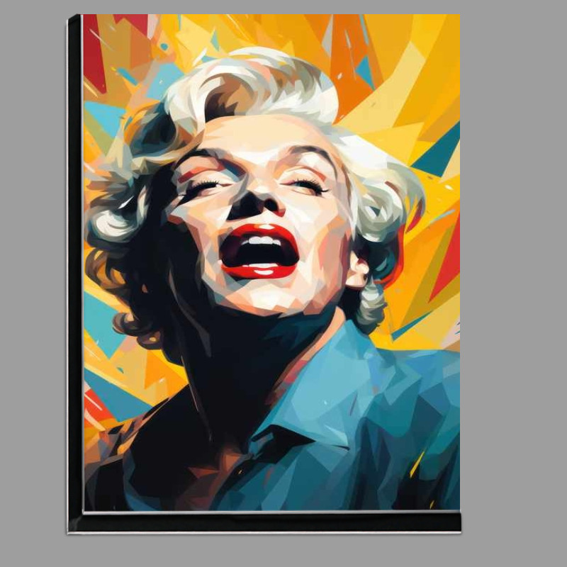 Buy Di-Bond : (Marilyn Monroe in yellow blue paint style)