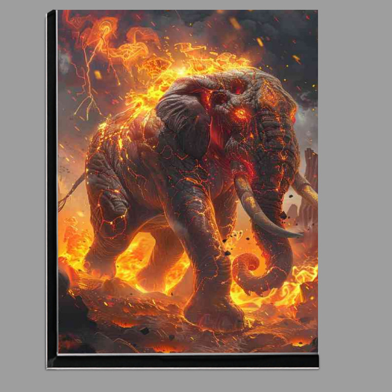 Buy Di-Bond : (Majestic elephant fantasy fire)