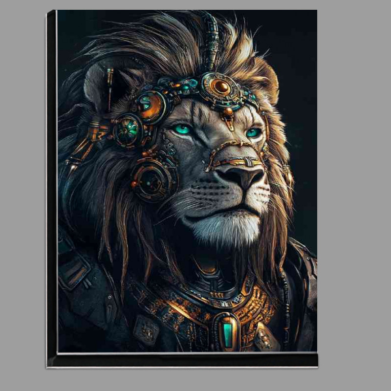 Buy Di-Bond : (Ultra fierce Lion steampunk style)