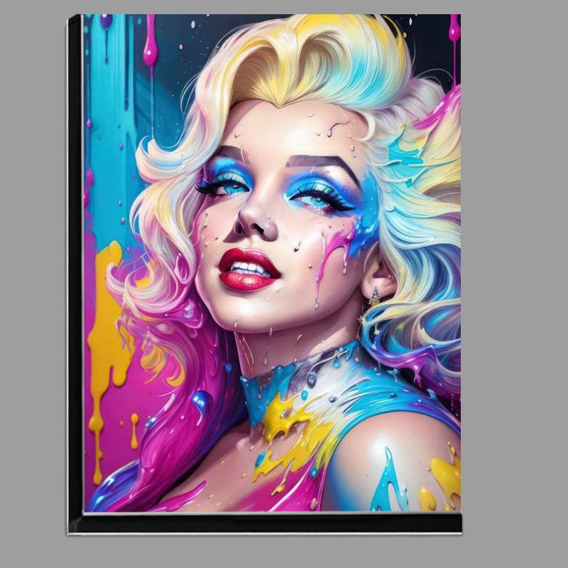 Buy Di-Bond : (Marilyn Monroe splash art wonderful colours)