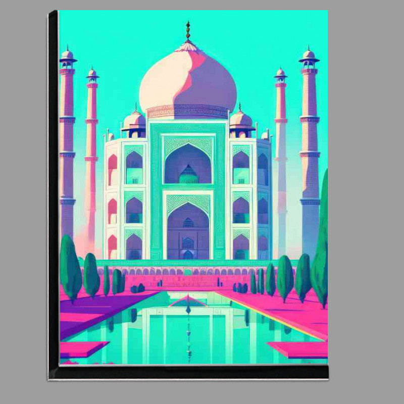 Buy Di-Bond : (Taj Mahal India a flat design)