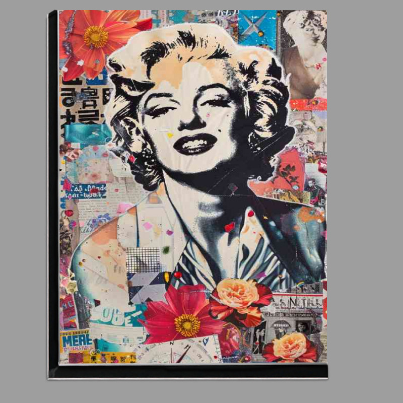 Buy Di-Bond : (A pop art Monroe of iconic figure)