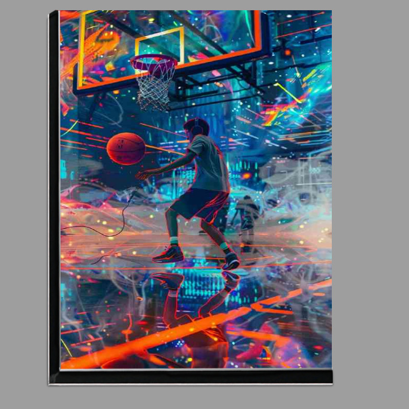 Buy Di-Bond : (Basketball on fire)