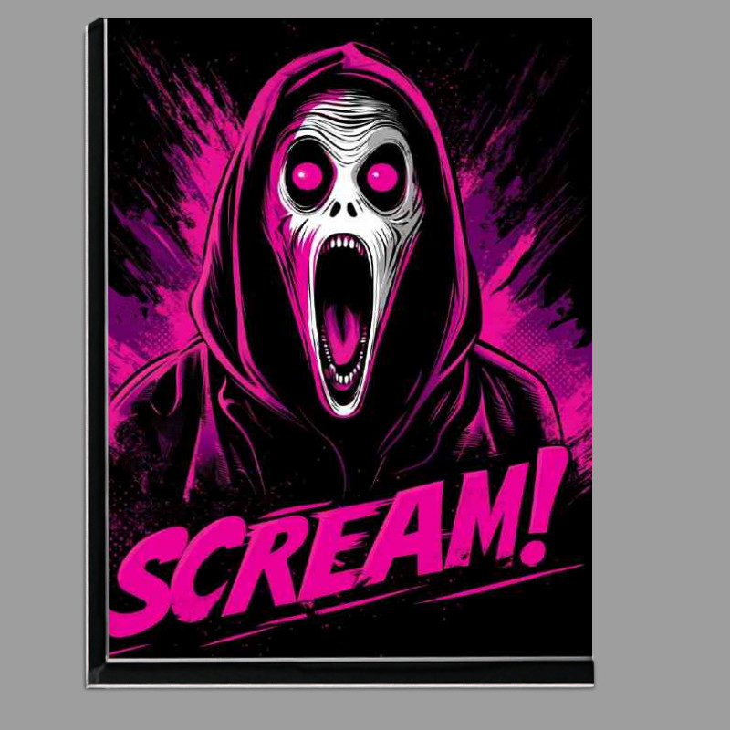 Buy Di-Bond : (Ghostface scream in pink)