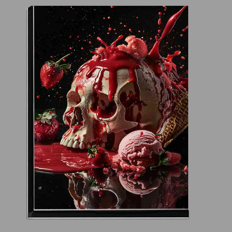 Buy Di-Bond : (The Sweet skull and dripping icecream)