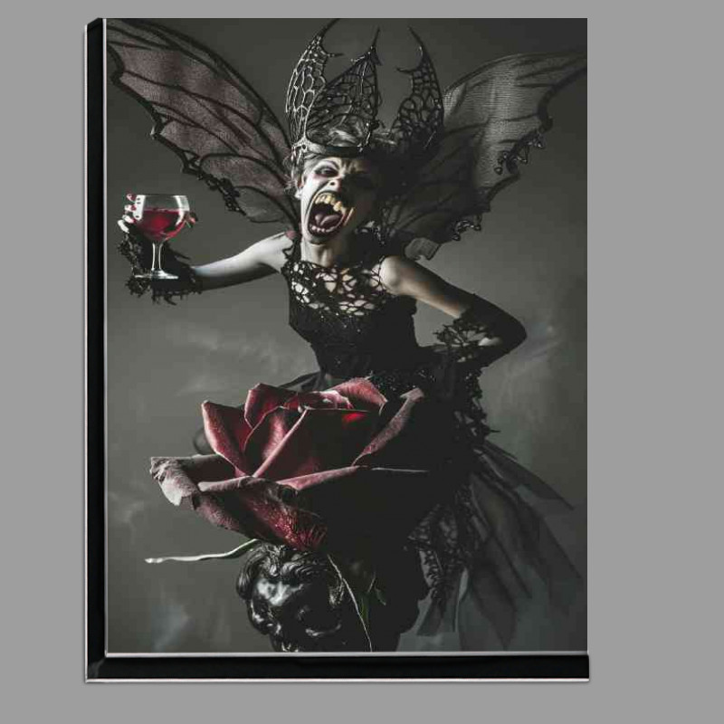 Buy Di-Bond : (The vampire fairy with red wine)
