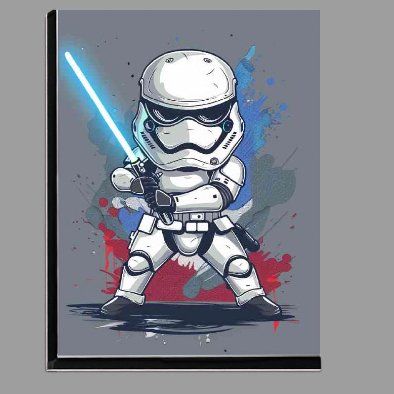 Buy Di-Bond : (Cartoon style storm trooper)