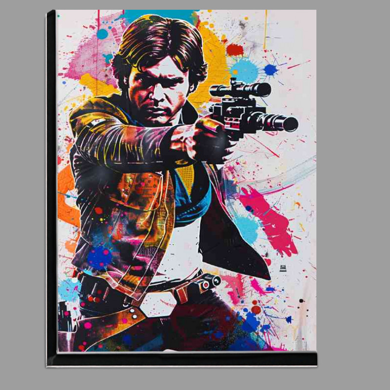 Buy Di-Bond : (Hans solo splash art graffiti)