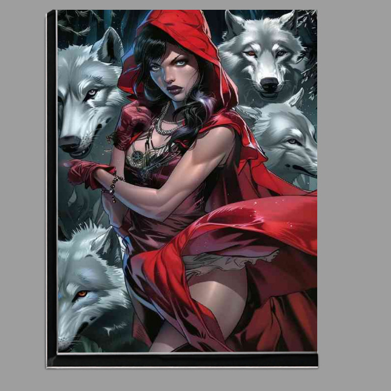 Buy Di-Bond : (Red Riding Hood pin up)