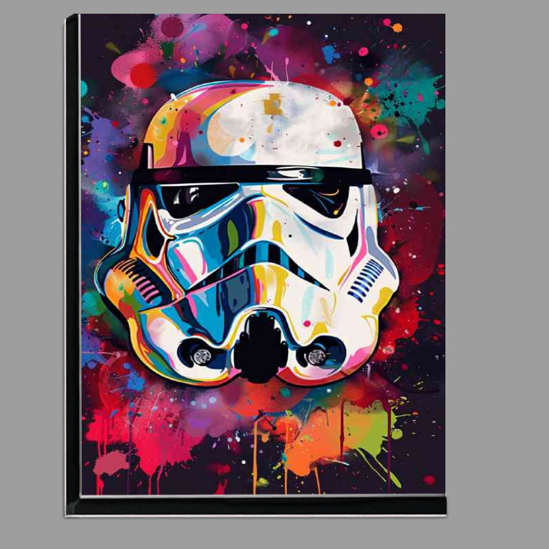 Buy Di-Bond : (Splatter storm trooper street art style)