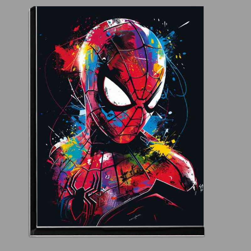 Buy Di-Bond : (Vector style spiderman painted face)