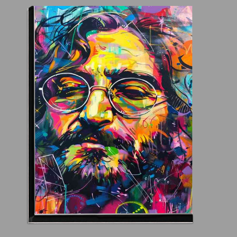 Buy Di-Bond : (Colorful painting of John Lennon)