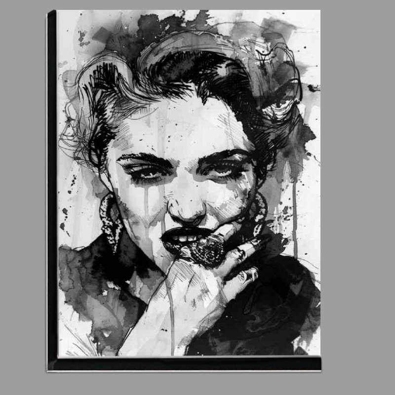 Buy Di-Bond : (Madonna into the groove style ink art)