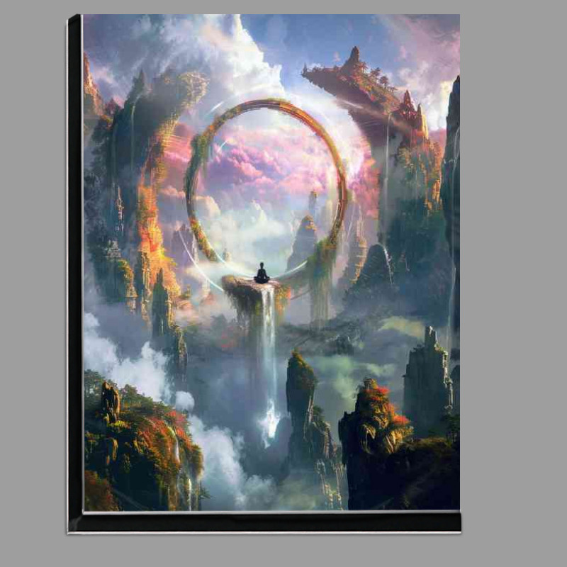 Buy Di-Bond : (Fantasy world floating island ring of life)