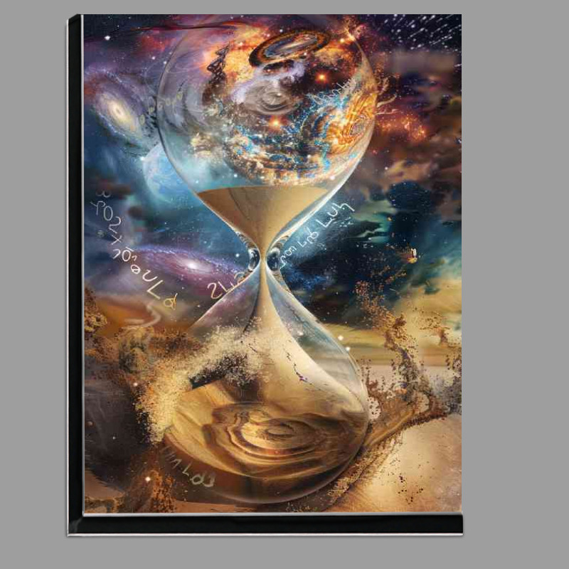 Buy Di-Bond : (Hourglass the sand of time cosmos)