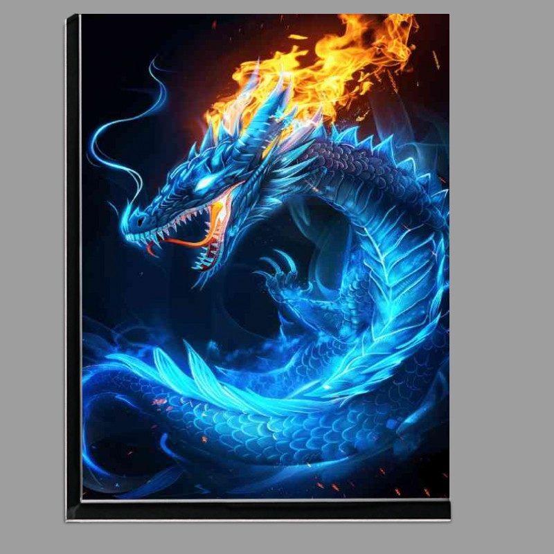 Buy Di-Bond : (Blue dragon glowing scales)