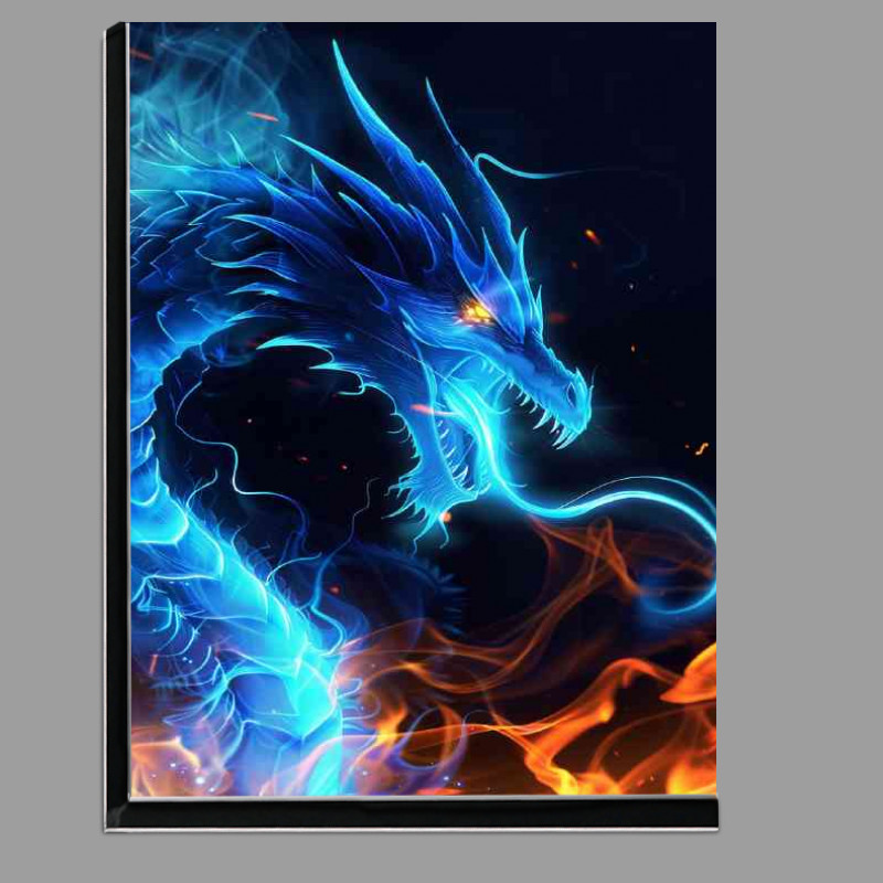 Buy Di-Bond : (Glowing light blue scales dragon fire)
