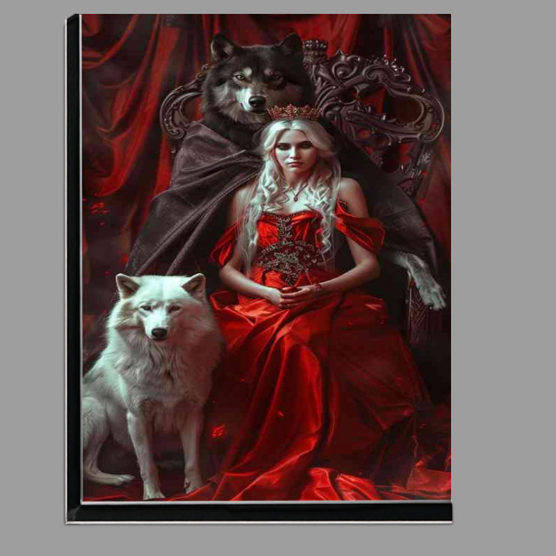 Buy Di-Bond : (Lady in the red dress)
