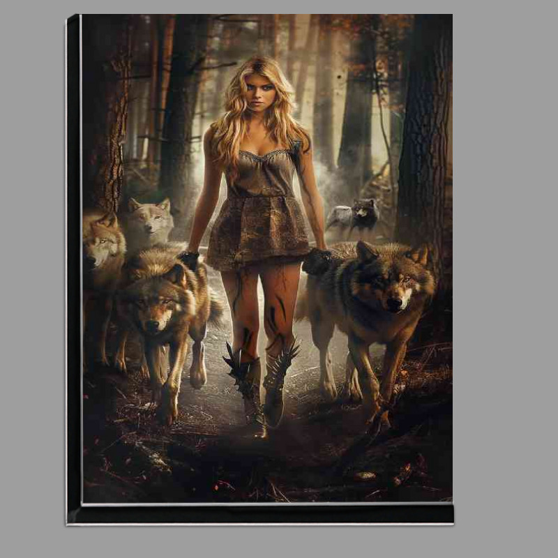 Buy Di-Bond : (Walking in the woods with wolves)