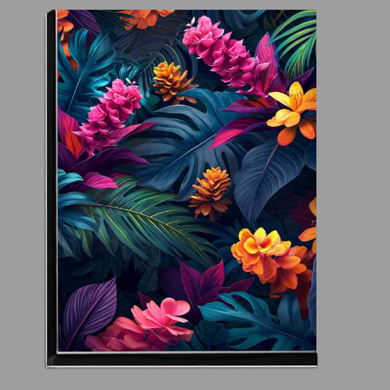 Buy Di-Bond : (Intricate foliage luminous colours)