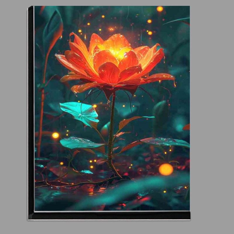 Buy Di-Bond : (Morning glowing flower in the forest)