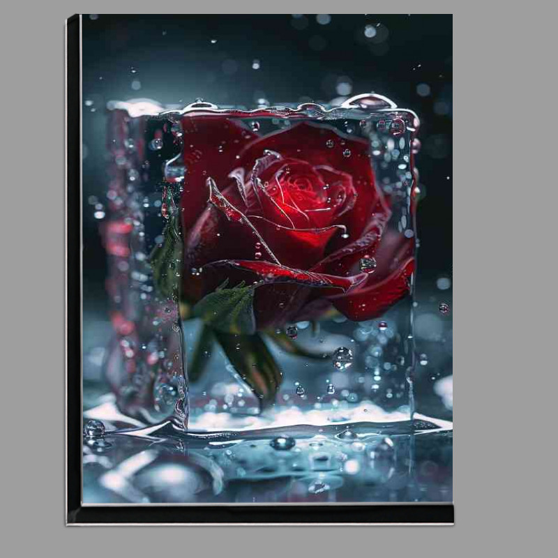 Buy Di-Bond : (Rose in a Ice cube)