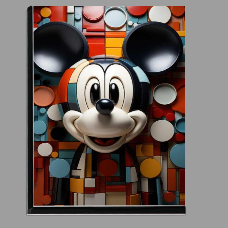 Buy Di-Bond : (Abstract mouse face)