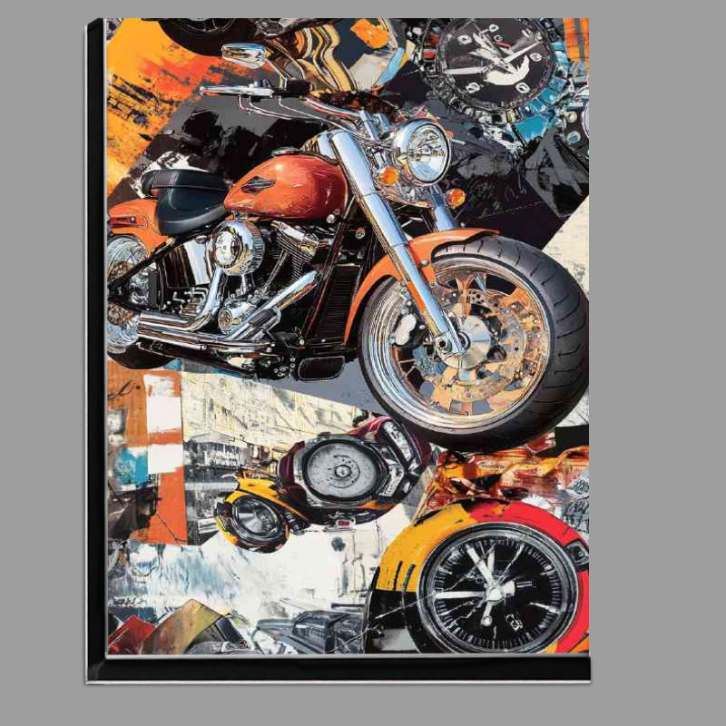 Buy Di-Bond : (Collage street bike cutouts)
