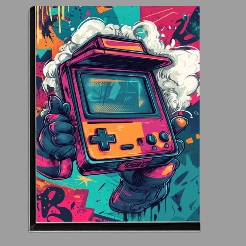 Buy Di-Bond : (Retro junkie old school gameboy)
