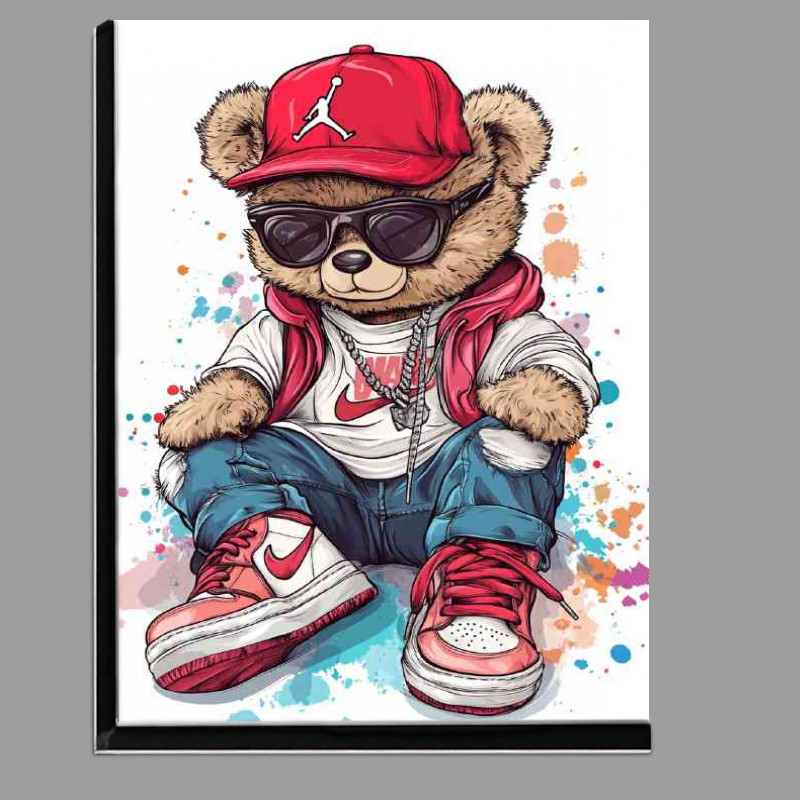 Buy Di-Bond : (The hip hop teddy street art)