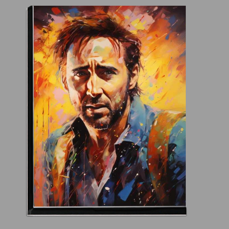 Buy Di-Bond : (Nicolas cage Very colourful painting style)