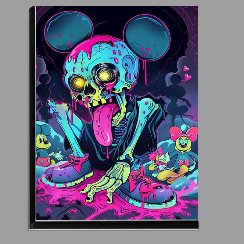 Buy Di-Bond : (Zombie toxic mouse street art)