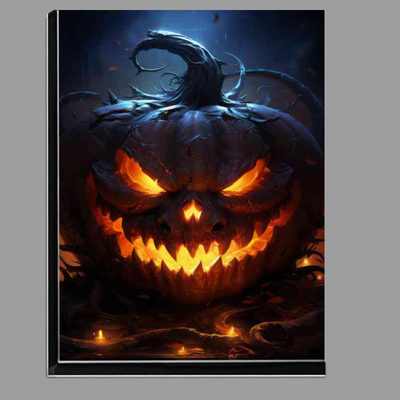 Buy Di-Bond : (Full pumkin glowing face)
