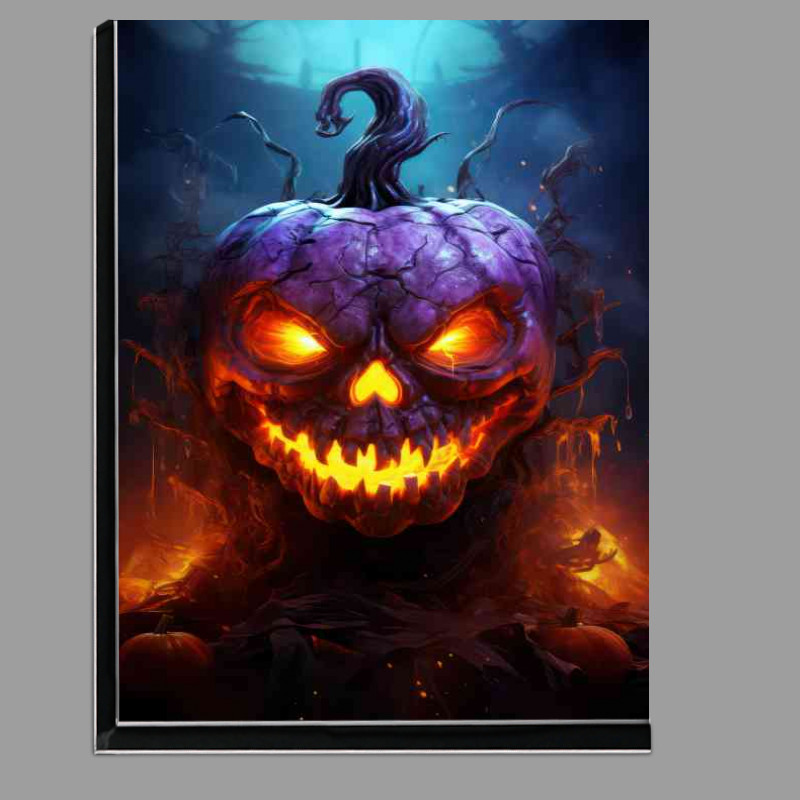 Buy Di-Bond : (Pumpkin head glowing fire)