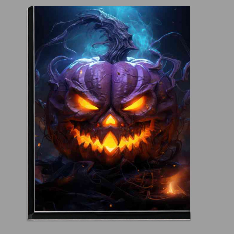 Buy Di-Bond : (Purple style glowing fire pumpkin head)