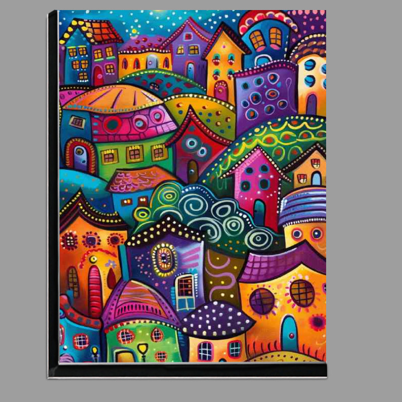 Buy Di-Bond : (Crazy whimsical fantasy village)