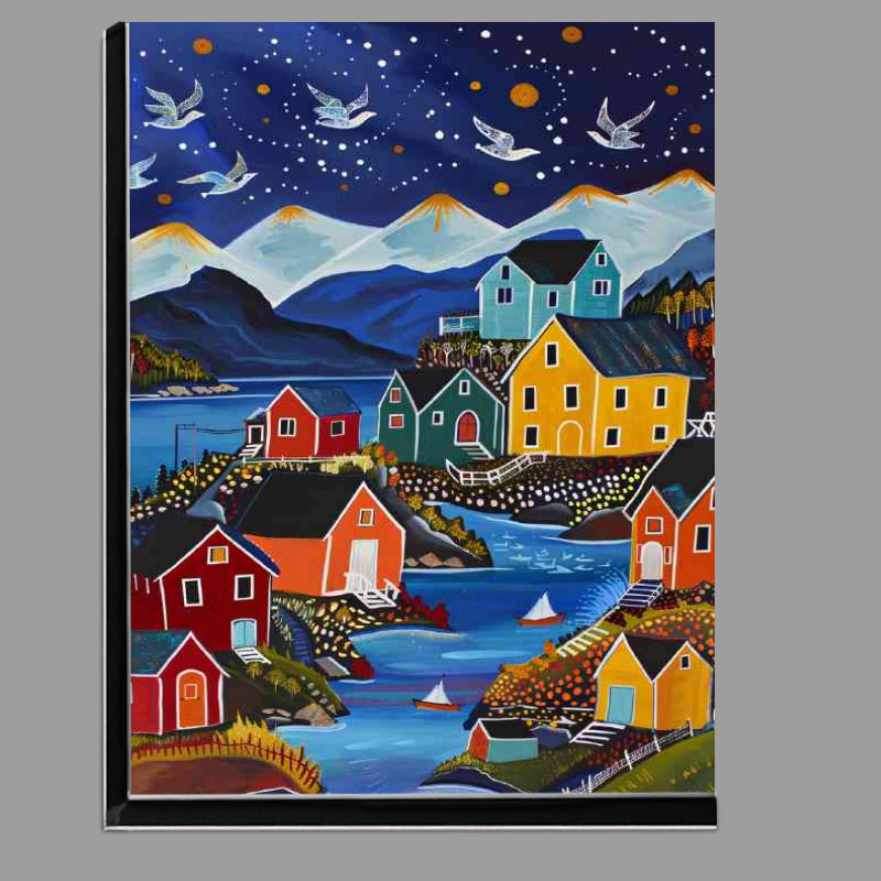 Buy Di-Bond : (Scandinavian fishing village)